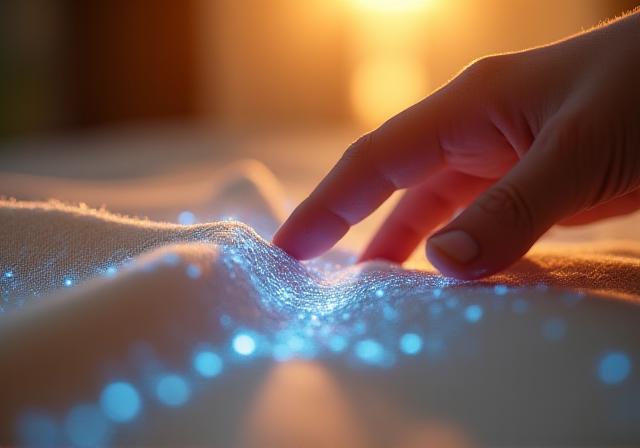 タッチインターフェースとして機能する導電性ヤーン